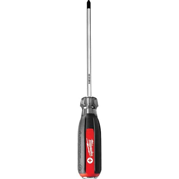 Milwaukee Tool - Phillips Screwdrivers Tool Type: Phillips Screwdriver Handle Style/Material: Rubberized Cushion Grip - Makers Industrial Supply