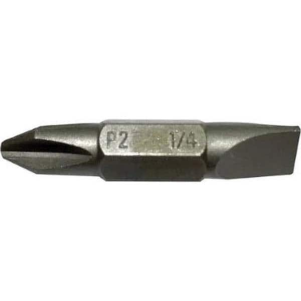 Milwaukee Tool - Phillips Screwdriver Bits Type: Replacement Bit Point Size: #2 - Makers Industrial Supply