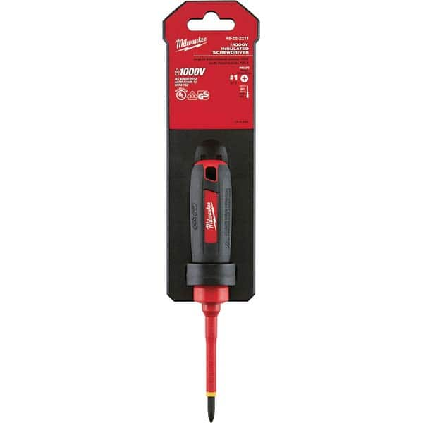 Milwaukee Tool - Precision & Specialty Screwdrivers Type: Screwdriver Overall Length Range: 7" - 9.9" - Makers Industrial Supply