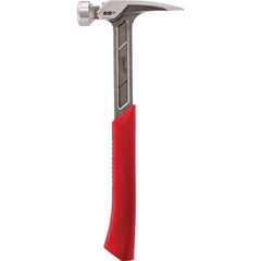 Milwaukee Tool - Nail & Framing Hammers Claw Style: Straight Head Weight Range: 21 oz. - 25 oz. - Makers Industrial Supply