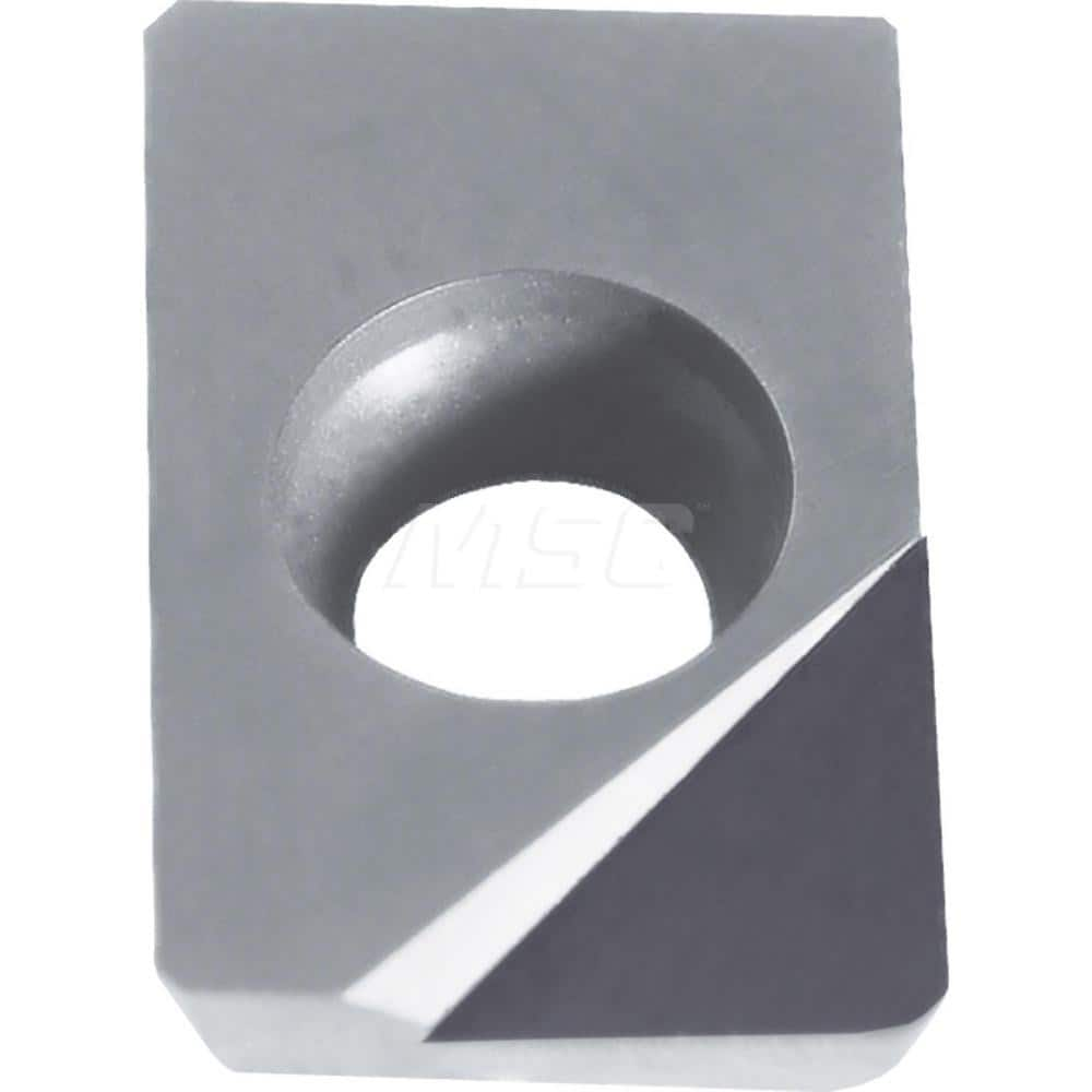 Kyocera NDCW 3205FRX KPD001 Grade PCD, Parallelogram, Positive Rake Angle, Right-Hand Milling Insert for Finishing in (N) Non-Ferrous Metals and (S) Titanium Alloy