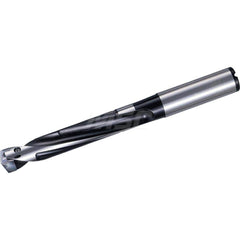 Replaceable Tip Drill: 11 to 11.49 mm Drill Dia, 57.5 mm Max Depth, 12 mm Straight-Cylindrical Shank Seat Size 11, 120 mm OAL, Through Coolant