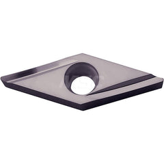 Kyocera VBGT 331MLY PR1225 Grade PVD Carbide, 5 Degree, Diamond, Positive Rake Angle, Left-Hand Turning Insert for Light Interruption and Finishing-Medium in (M) Stainless Steel and (P) Carbon/Alloy Steel