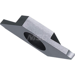 Cut-Off Inserts; Insert Style: TKF; Insert Size Code: 12; Insert Material: Solid Carbide; Manufacturer Grade: KW10; Cutting Width (mm): 0.50; Insert Holding Method: Screw; Lead Angle Direction: Neutral; Insert Hand: Left Hand; Lead Angle: 0; Relief Angle: