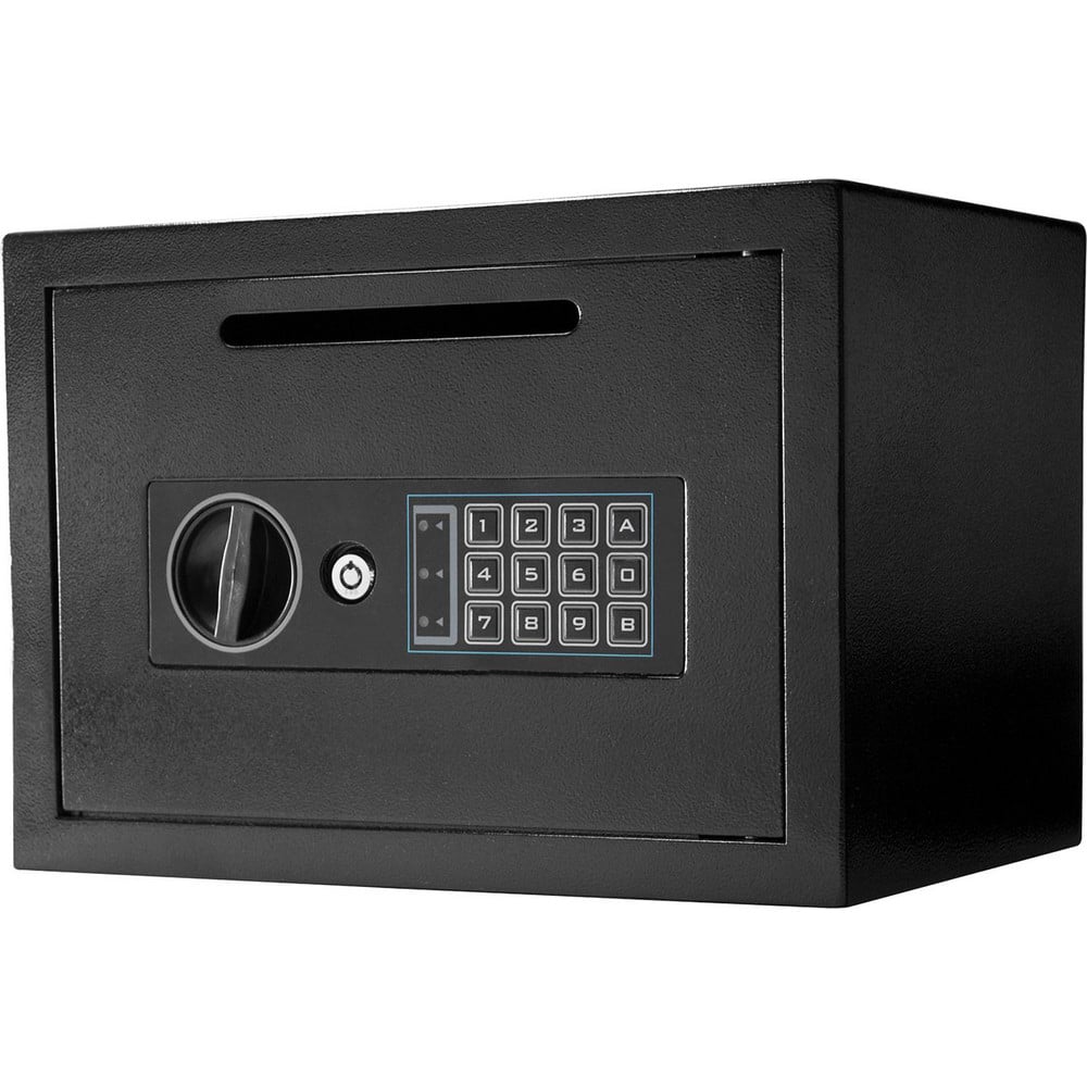 Safes; Type: Depository Safe; Internal Width (Inch): 13-1/2; Internal Height (Inch): 9-3/4; Internal Depth (Inch): 7-1/2; External Width (Inch): 13-3/4; External Height (Inch): 9-55/64; External Depth (Inch): 9-55/64; UL Fire Rating (Hours): Not Rated; Cu