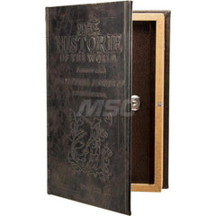 Safes; Type: Book Safe; Internal Width (Inch): 5-1/2; Internal Height (Inch): 9-1/4; Internal Depth (Inch): 2-1/4; External Width (Inch): 7; External Height (Inch): 10-3/4; External Depth (Inch): 2-1/4; UL Fire Rating (Hours): Not Rated