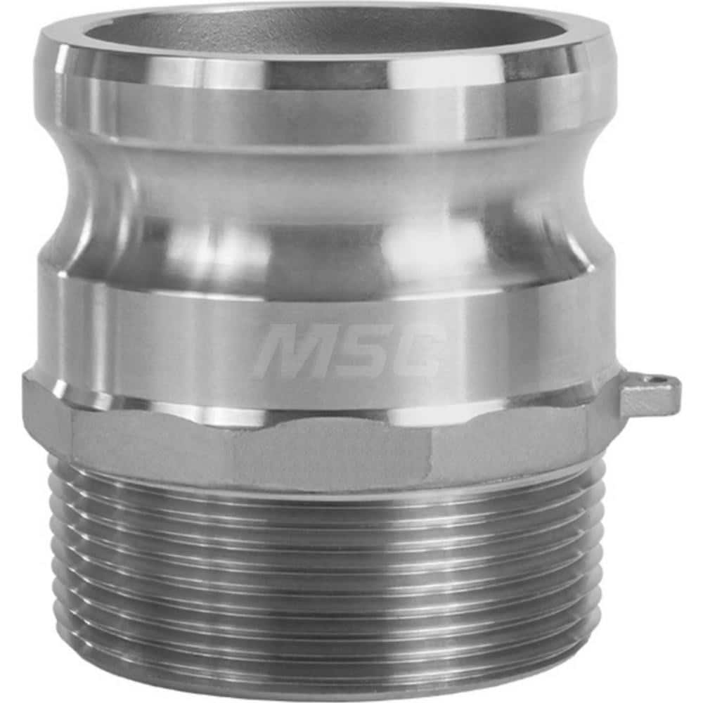 F Type Quick Coupling: 1-1/4″ Hose ID, 1-1/4″ Part F, Stainless Steel