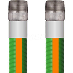 Chemical & Petroleum Hose; Inside Diameter (Inch): 1-1/2; Outside Diameter (Decimal Inch): 2.0900; Overall Length: 10; Type: Chemical Handling Hose; Connection Type: MPT; Minimum Temperature (F): -40.000; Maximum Temperature (F): 250.000; Material: Polypr