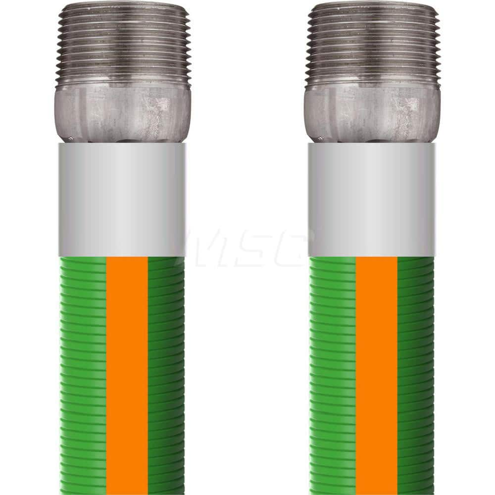 Chemical & Petroleum Hose; Inside Diameter (Inch): 4; Outside Diameter (Decimal Inch): 4.7200; Overall Length: 20; Type: Chemical Handling Hose; Connection Type: MPT; Minimum Temperature (F): -40.000; Maximum Temperature (F): 250.000; Material: Polypropyl