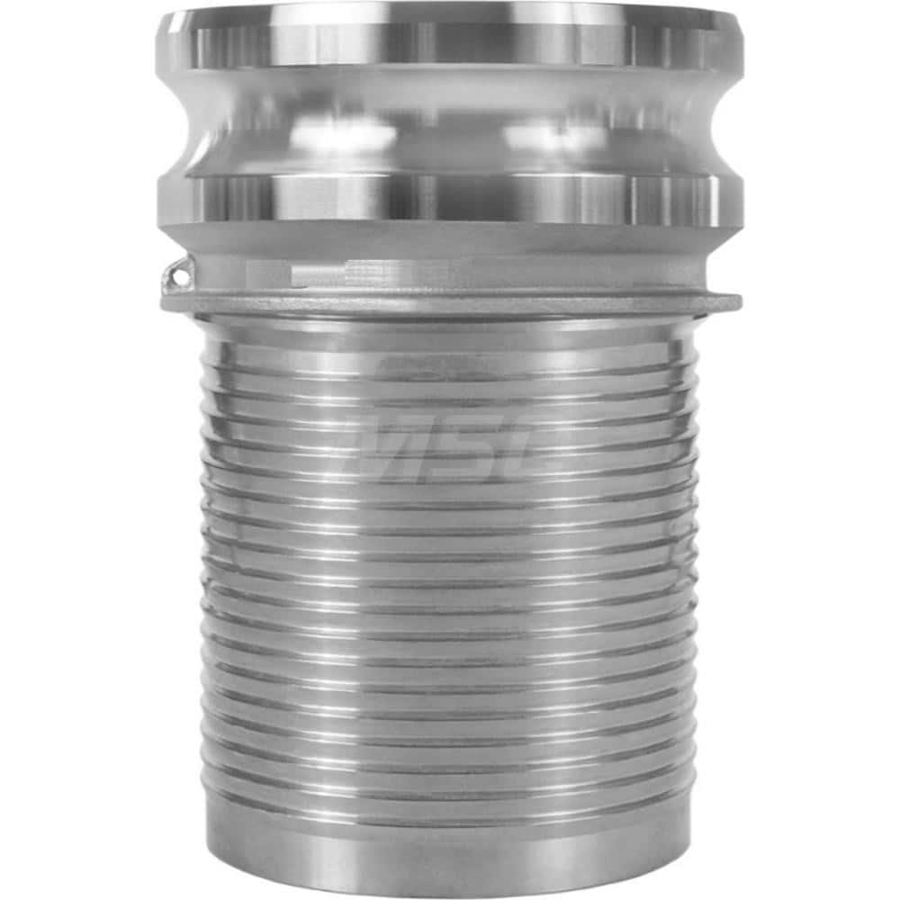 E-316 Type Quick Coupling: 2″ Hose ID, 2″ Part E, Stainless Steel