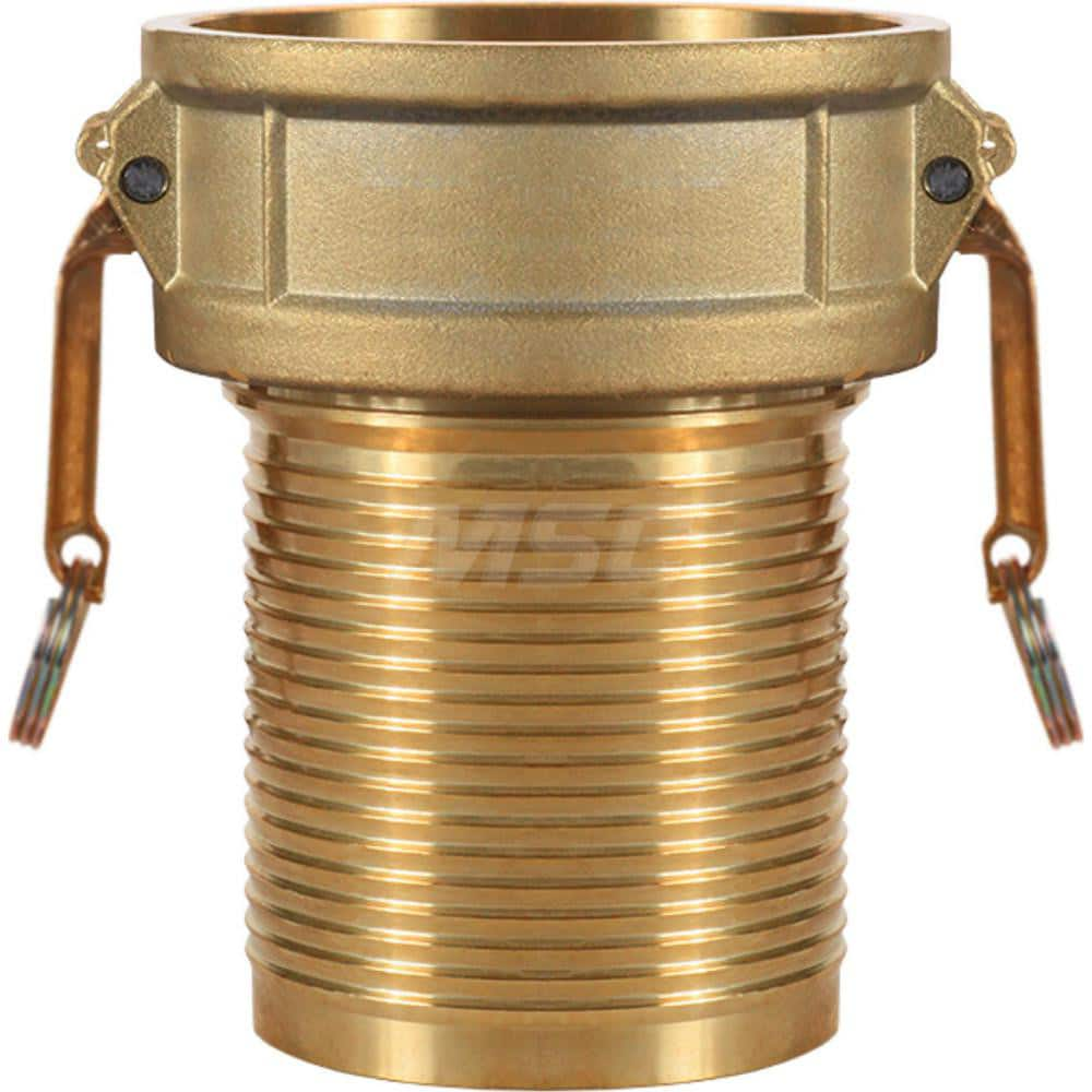 C Type Quick Coupling: 2-1/2″ Hose ID, 2-1/2″ Part C, Brass