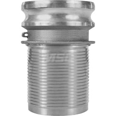 E-AL Type Quick Coupling: 3″ Hose ID, 3″ Part E, Aluminum