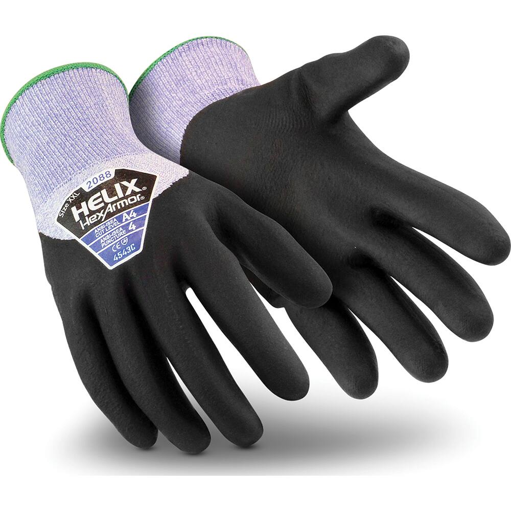 HexArmor - Cut & Puncture Resistant Gloves Type: Cut & Puncture Resistant ANSI/ISEA Puncture Resistance Level: 4 - Makers Industrial Supply