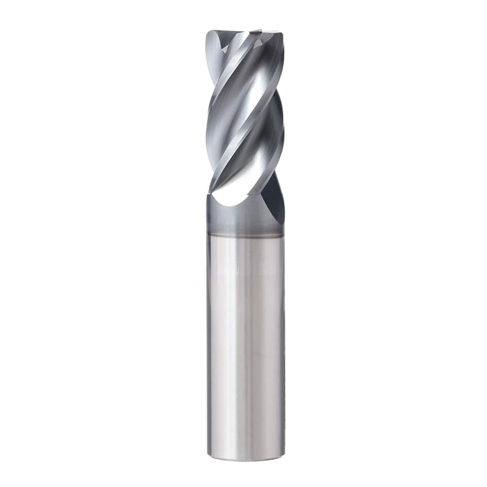 Supermill - Corner Radius & Corner Chamfer End Mills; Mill Diameter (Inch): 5/8 ; Mill Diameter (Decimal Inch): 0.625 ; End Type: Corner Radius ; Number of Flutes: 4 ; Material: Solid Carbide ; Finish/Coating: AlCrN - Exact Industrial Supply