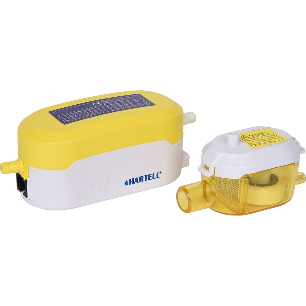 Hartell - Condensate Systems Type: Mini-Split Condensate Pump Voltage: 100-230 - Makers Industrial Supply