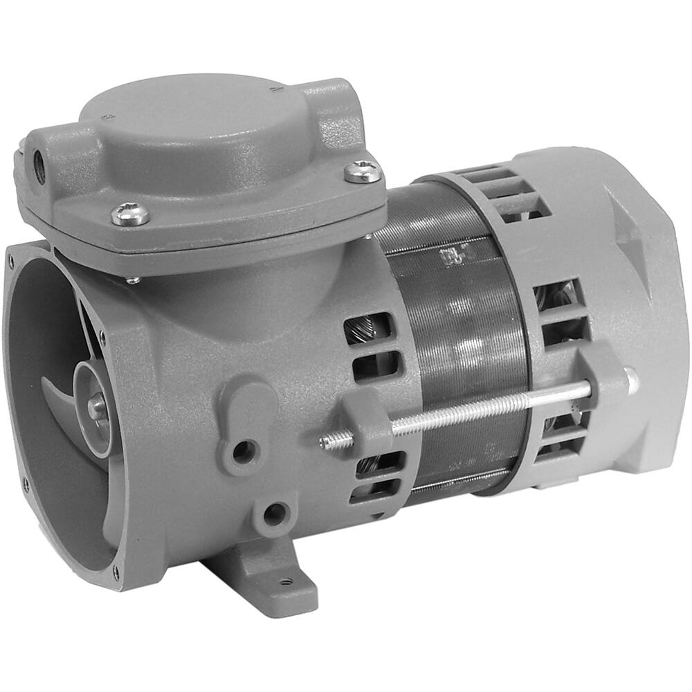 Thomas - Diaphragm-Type Vacuum Pumps Voltage: 115 VAC Compressor Type: Diaphragm Compressor and Vacuum Pump - Makers Industrial Supply