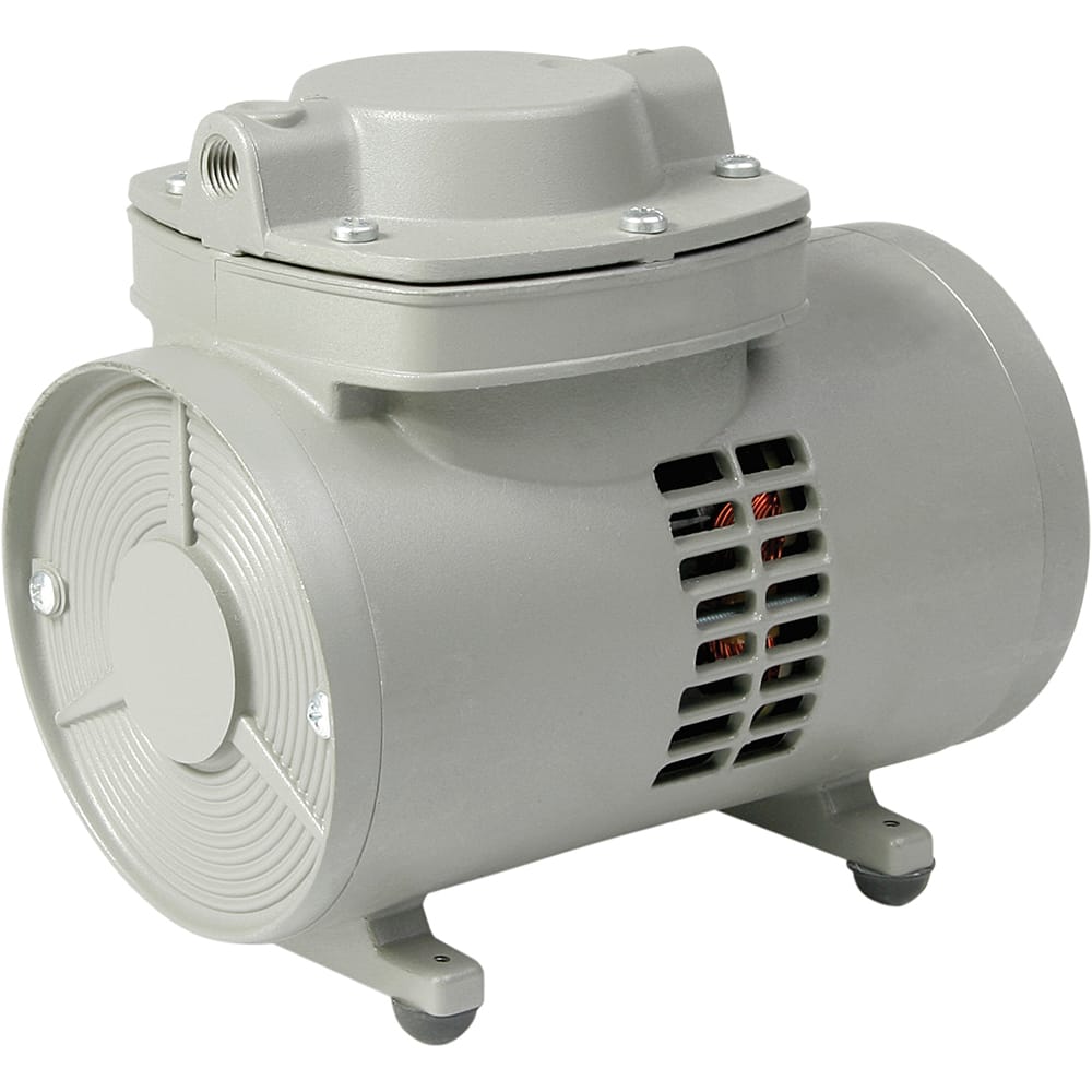 Thomas - Diaphragm-Type Vacuum Pumps Voltage: 115 VAC Compressor Type: Diaphragm Compressor and Vacuum Pump - Makers Industrial Supply