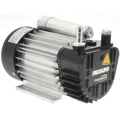 Thomas - Rotary Vane-Type Vacuum Pumps Voltage: 115 VAC Length (Decimal Inch): 9.8000 - Makers Industrial Supply