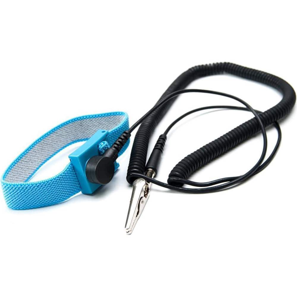 Bertech - Grounding Wrist Straps Includes Grounding Cord: No Grounding Cord Length (Feet): 12.00 - Makers Industrial Supply