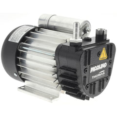 Thomas - Rotary Vane-Type Vacuum Pumps Voltage: 115 VAC Length (Decimal Inch): 8.8200 - Makers Industrial Supply