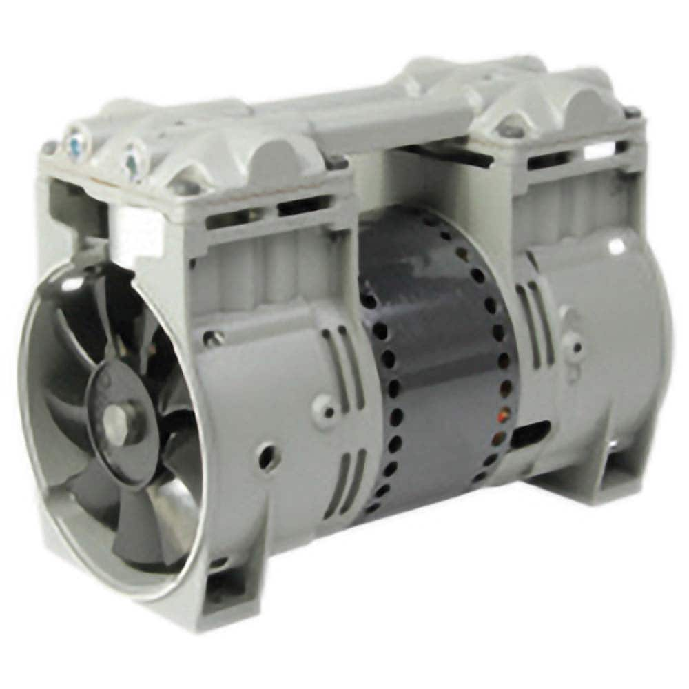 Thomas - Piston-Type Vacuum Pumps Type: Vacuum & Compressor Voltage: 115 VAC - Makers Industrial Supply