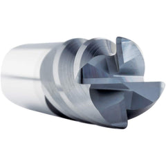 Supermill - Corner Radius & Corner Chamfer End Mills; Mill Diameter (Inch): 3/8 ; Mill Diameter (Decimal Inch): 0.375 ; End Type: Corner Radius ; Number of Flutes: 4 ; Material: Solid Carbide ; Finish/Coating: AlCrN - Exact Industrial Supply