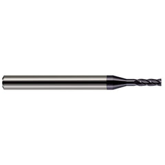 Harvey Tool - Square End Mills; Mill Diameter (Inch): 3/16 ; Mill Diameter (Decimal Inch): 0.1875 ; Length of Cut (Inch): 9/16 ; Length of Cut (Decimal Inch): 0.5620 ; Material: Solid Carbide ; Finish/Coating: AlTiN - Exact Industrial Supply