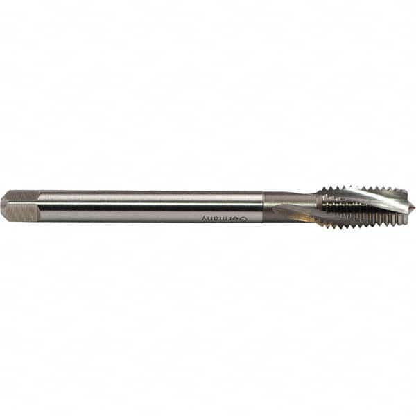 Spiral Flute Tap: M45 x 1.50, MF, Modified Bottoming, 6H Class of Fit, Cobalt, Bright/Uncoated Right Hand Flute, Right Hand Thread, D6, Series C0451000