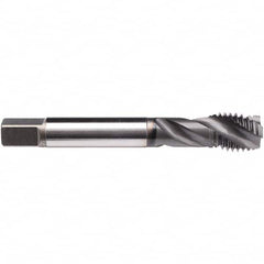 Spiral Flute Tap: 1-1/8-8, UN, 4 Flute, Modified Bottoming, 3B Class of Fit, Cobalt, GLT-1 Finish 1.575″ Thread Length, 7.087″ OAL, Right Hand Flute, Right Hand Thread, H5, Series CU50C310