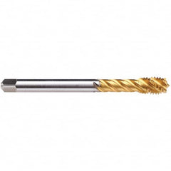 Emuge - M10x1.25 MF 0 Flute 6H Modified Bottoming Fast Spiral Flute Tap - Makers Industrial Supply