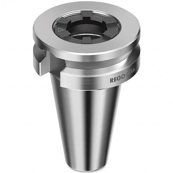 Collet Chuck: 3 to 26 mm Capacity, ER Collet, Taper Shank 100 mm Projection, 0.003 mm TIR, Balanced to 25,000 RPM, Through Coolant