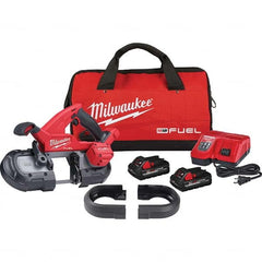 Milwaukee Tool - Cordless Portable Bandsaws Voltage: 18 Battery Chemistry: Lithium-Ion - Makers Industrial Supply