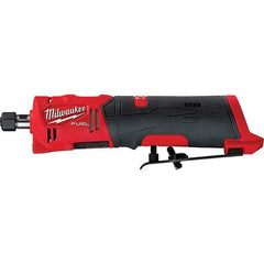 Milwaukee Tool - 1/4" Collet, 20,000 RPM, Straight, Electric Die Grinder - Makers Industrial Supply