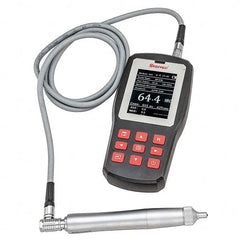 Starrett - Portable Electronic Hardness Testers Scale Type: Rockwell A, B, C; Brinell; Vickers; Leeb Minimum Hardness: 1 HRC - Makers Industrial Supply