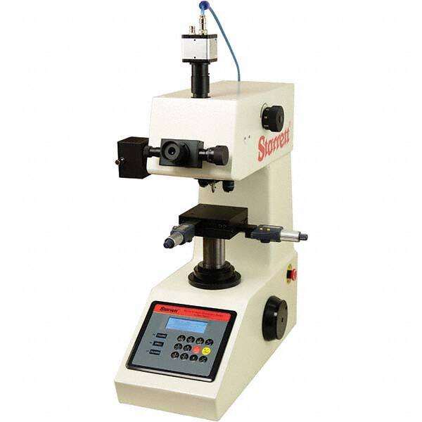 Starrett - Bench Top Hardness Testers Scale Type: Micro Vickers Minimum Hardness: 1HV - Makers Industrial Supply