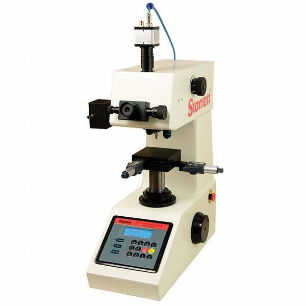 Starrett - Bench Top Hardness Testers Scale Type: Micro Vickers Minimum Hardness: 1HV - Makers Industrial Supply