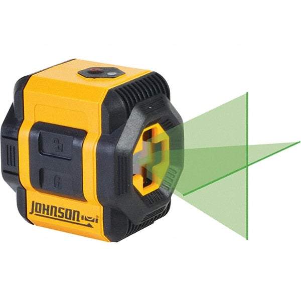 Johnson Level & Tool - Laser Levels Level Type: Self Leveling Cross Line Laser Maximum Measuring Range (Miles): 0.006 - Makers Industrial Supply