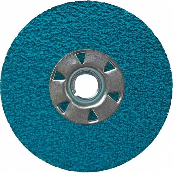 VSM - 5" Diam, 7/8" Hole, 36 Grit Ceramic Fiber Disc - Makers Industrial Supply