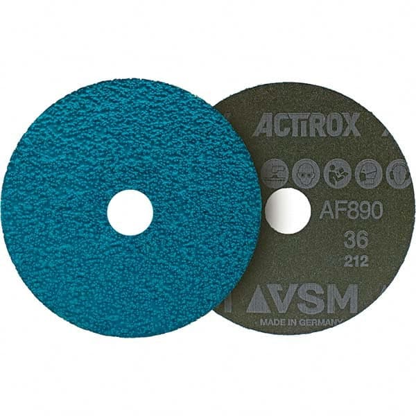 VSM - 9-1/4" Diam, 7/8" Hole, 36 Grit Ceramic Fiber Disc - Makers Industrial Supply