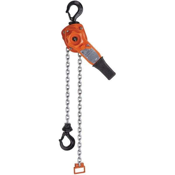 CM - 4,000 Lb Capacity, 15' Lift Height, Chain Manual Lever Hoist - Makers Industrial Supply