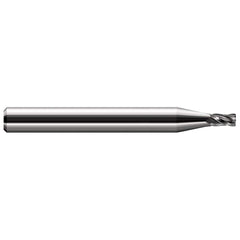 Harvey Tool - Corner Radius & Corner Chamfer End Mills; Mill Diameter (Inch): 1/2 ; Mill Diameter (Decimal Inch): 0.5000 ; End Type: Corner Radius ; Corner Radius (Decimal Inch): 0.0600 ; Number of Flutes: 4 ; Material: Solid Carbide - Exact Industrial Supply