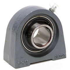 Shuster - UCPA205, 25mm ID, 3" OAL x 71.4mm OAH x 1-1/2" Wide, Tap Base Pillow Block - Exact Industrial Supply