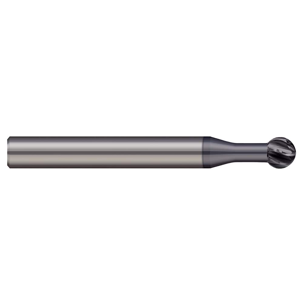 Harvey Tool - 1/2" Diam 270° Wrap Angle 0.427" LOC 8-Flute AlTiN Nano Finish Undercut End Mill - Exact Industrial Supply