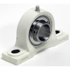 Shuster - SUCTP207-22, 1-3/8" ID, 168.5mm OAL x 3-3/4" OAH x 1-7/8" Wide, Ball Bearing Pillow Block - Exact Industrial Supply