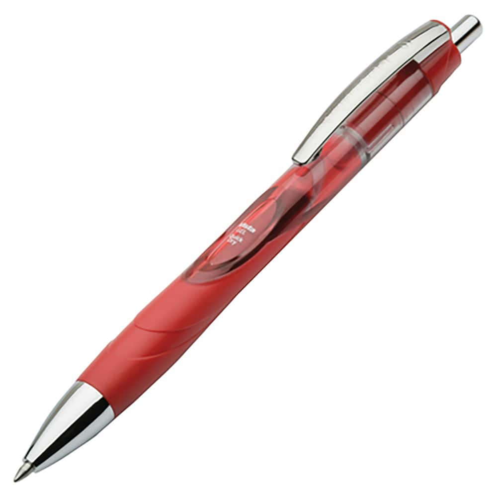 Ability One - Pens & Pencils; Type: Gel Pen ; Color: Red ; Tip Type: 0.7MM - Exact Industrial Supply