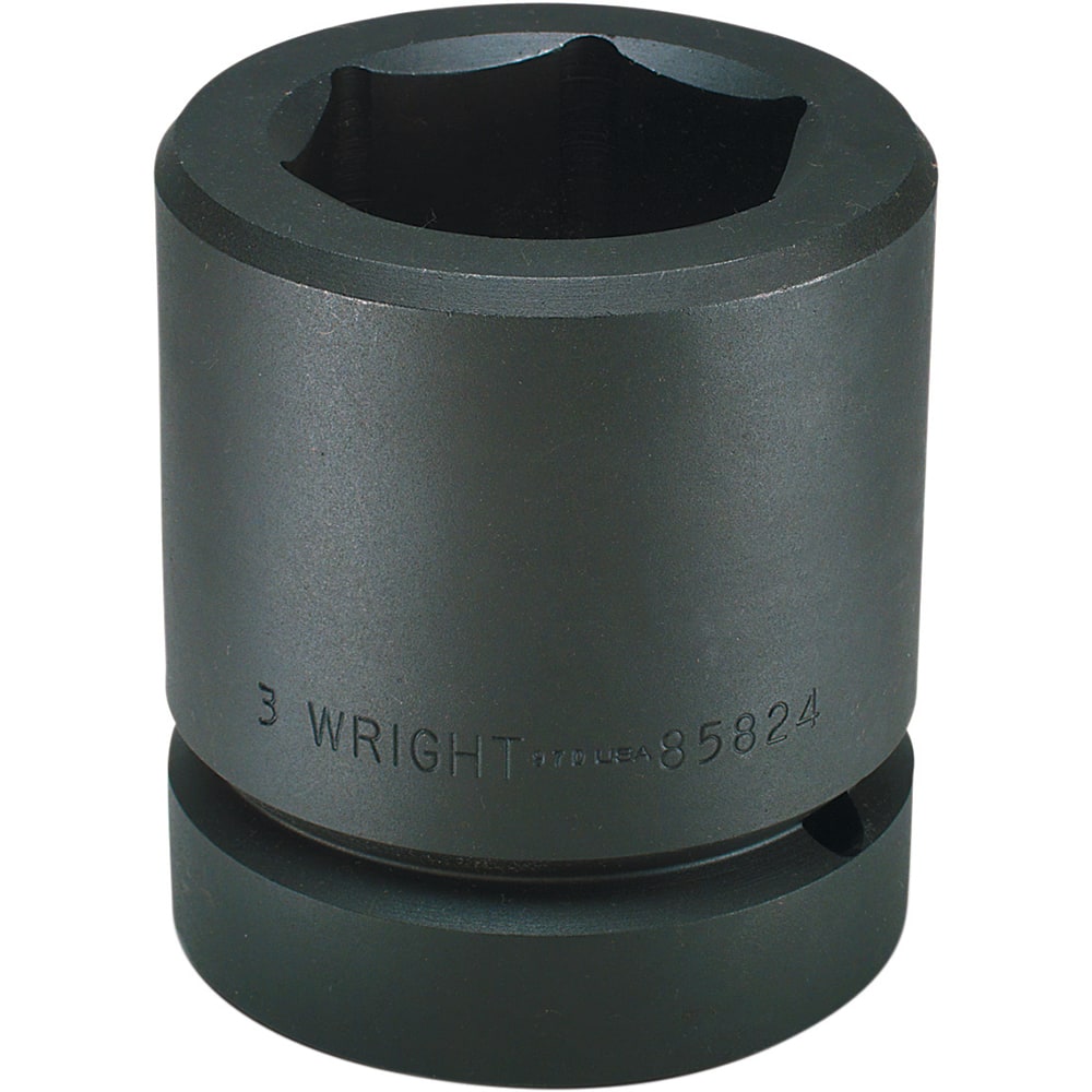 Wright Tool & Forge - Impact Sockets; Drive Size: 2-1/2 ; Size (Inch): 6-7/8 ; Type: Standard ; Style: Impact Socket ; Style: Impact Socket ; Style: Impact Socket - Exact Industrial Supply