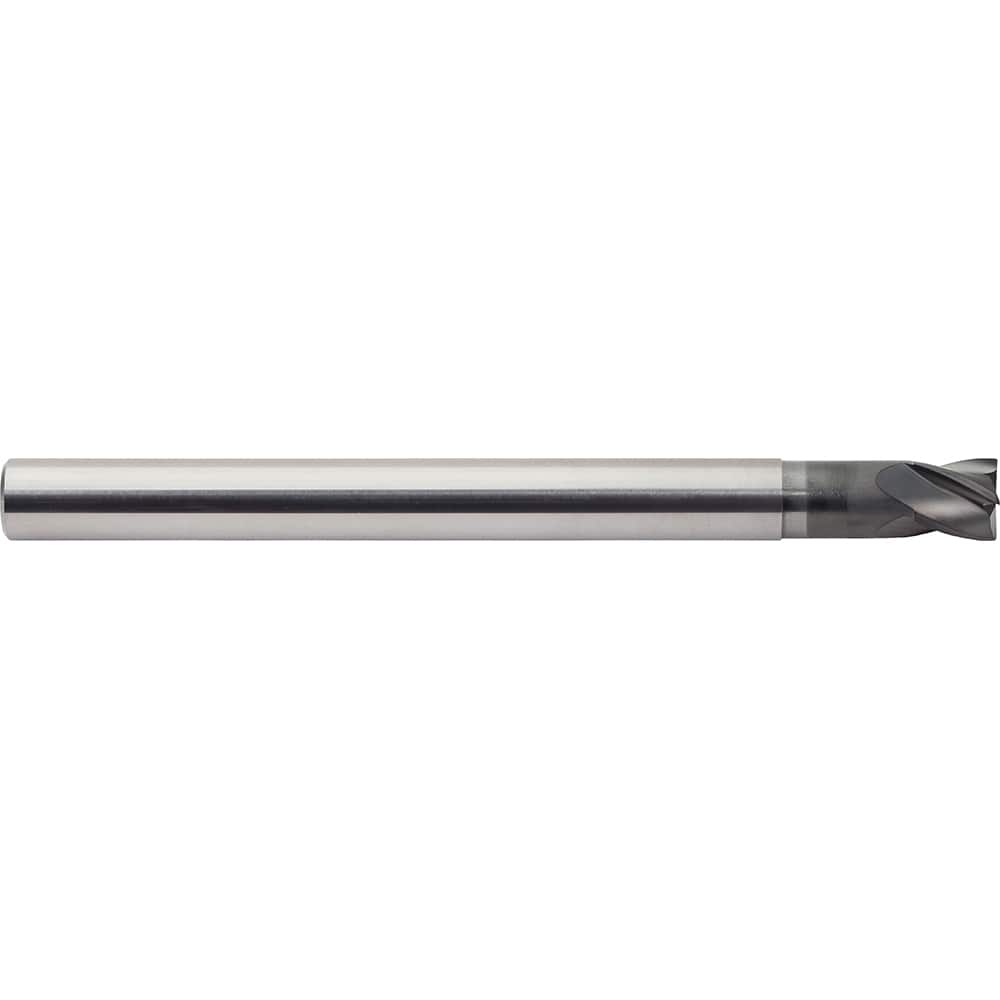 Corner Radius End Mill Head: 4 Flutes Solid Carbide