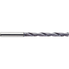 M.A. Ford - Taper Length Drill Bits; Drill Bit Size (mm): 4.50 ; Drill Bit Size (Decimal Inch): 0.1772 ; Drill Point Angle: 142 ; Drill Bit Material: Carbide ; Drill Bit Finish/Coating: ALtima? Plus ; Flute Type: Helical - Exact Industrial Supply