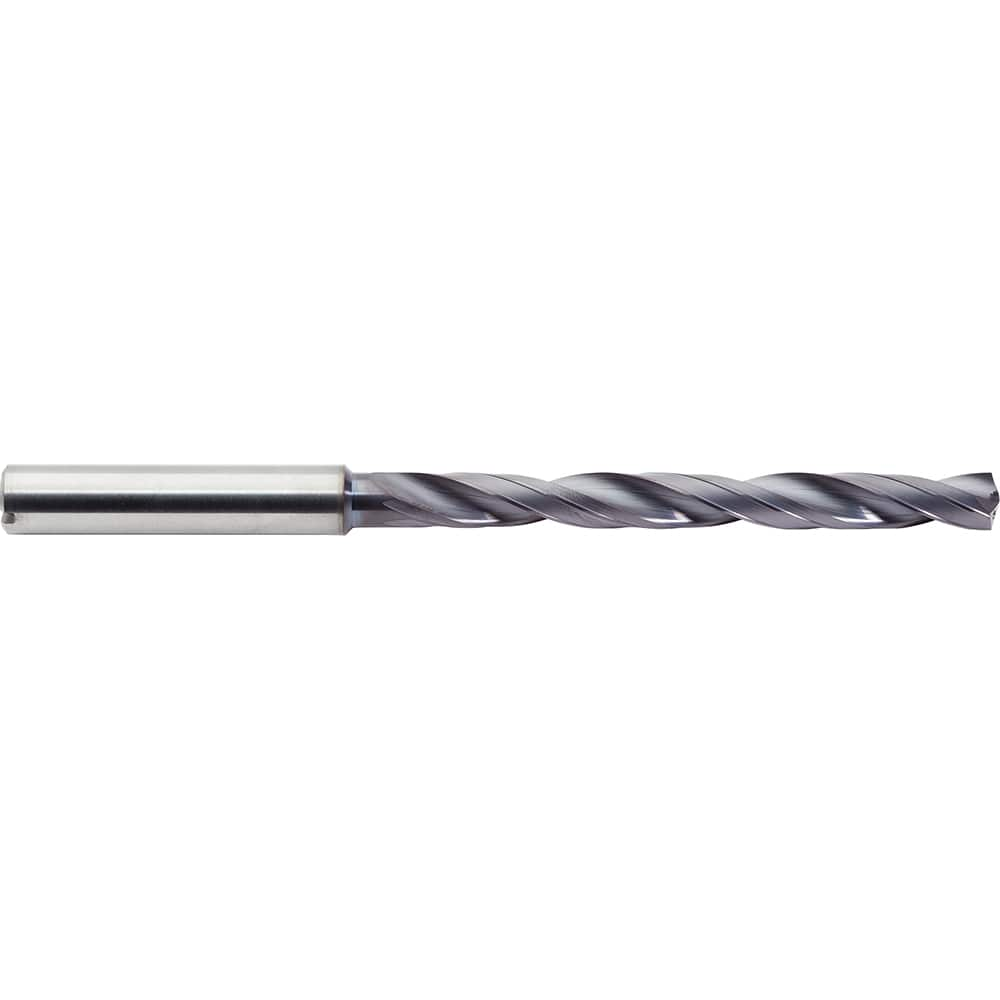 M.A. Ford - Taper Length Drill Bits; Drill Bit Size (mm): 3.25 ; Drill Bit Size (Decimal Inch): 0.1280 ; Drill Point Angle: 142 ; Drill Bit Material: Carbide ; Drill Bit Finish/Coating: ALtima? Plus ; Flute Type: Helical - Exact Industrial Supply