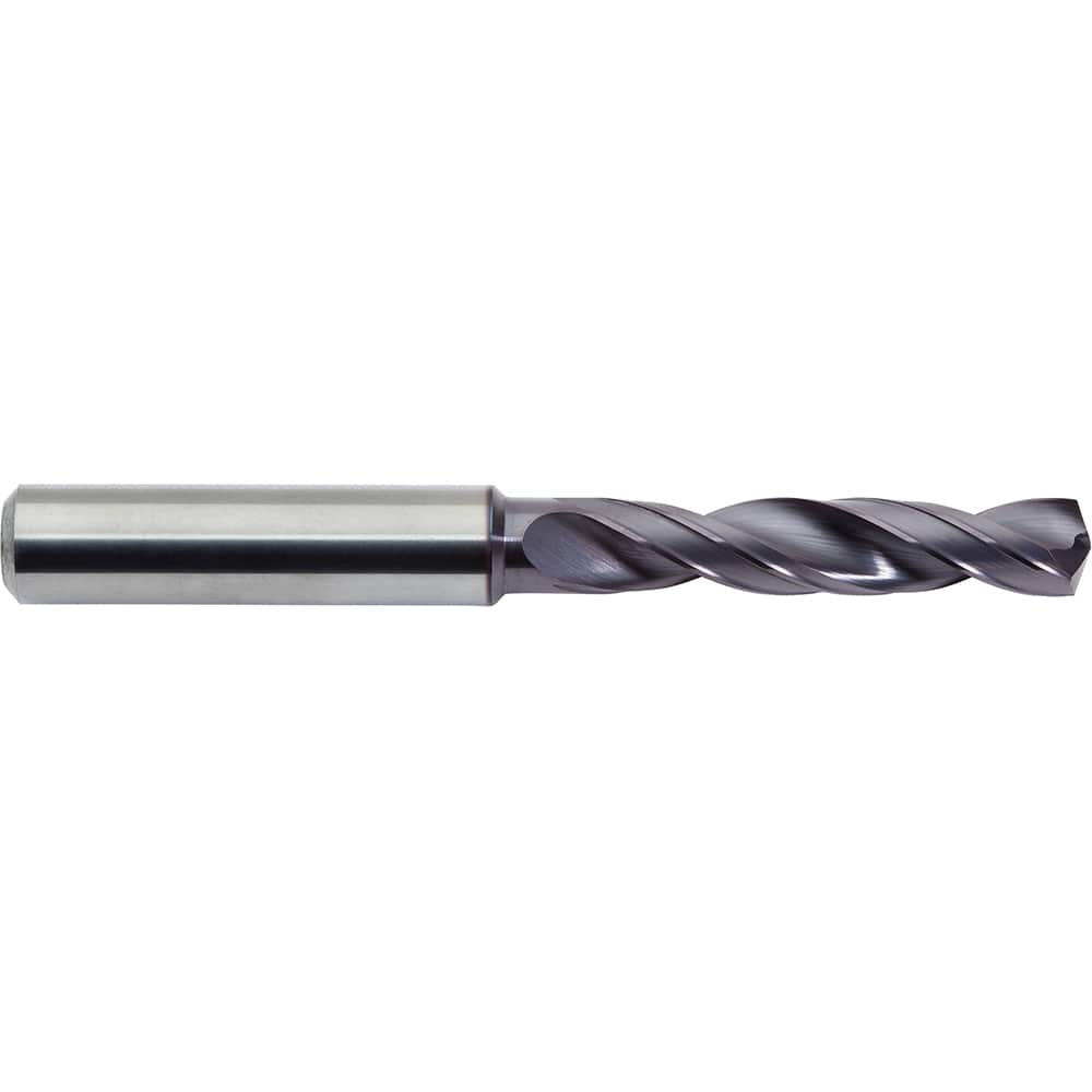 M.A. Ford - Screw Machine Length Drill Bits; Drill Bit Size (Decimal Inch): 0.2756 ; Drill Bit Size (mm): 7.00 ; Drill Point Angle: 142 ; Drill Bit Material: Carbide ; Drill Bit Finish/Coating: ALtima? Plus ; Flute Type: Helical - Exact Industrial Supply